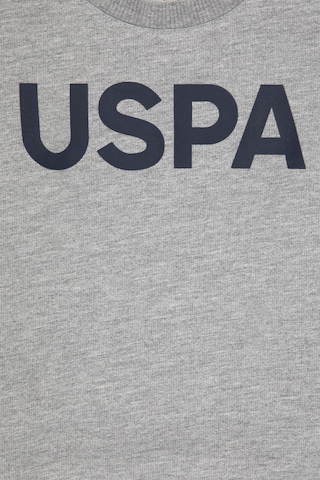 U.S. Polo Assn. Erkek Çocuk Gri Melanj Basic Bisiklet Yaka Sweatshirt 50307801-VR086