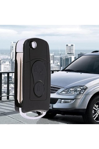 Geeksen Ssangyong Actyon Kyron Rexton Flip Uzaktan Araba Anahtarı Kabuk Kılıfı İçin