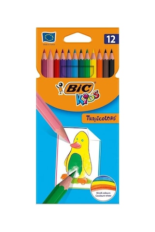 12 Renk Bic Kuru Boya 25x35 Cm Telli Spralli Resim Defteri Hamur Silgi Kalemtraş 15 Yaprak Resim Defteri Kuruboya Kalem