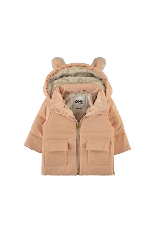 Civil Baby Pelüş Kulaklı 6-18 Ay Mont Açık Somon