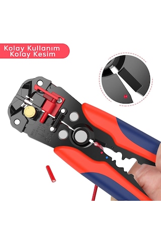 7 İnç Kablo Soyucu Ve Kesici Pense 5250 79859817