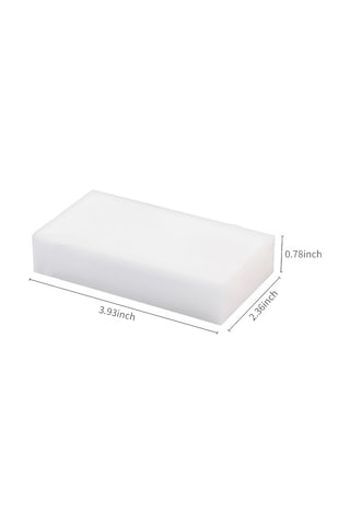 Yunboo Melamin Köpük Temizlik Spreyi 10x6x2cm Beyaz - Yüksek Emici, Yüksek Kaliteli, Çok Amaçlı 10 Adet/paket Diğer