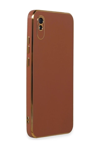 Cosmotex Newface Xiaomi Redmi 9a Kılıf Volet Silikon - Kırmızı