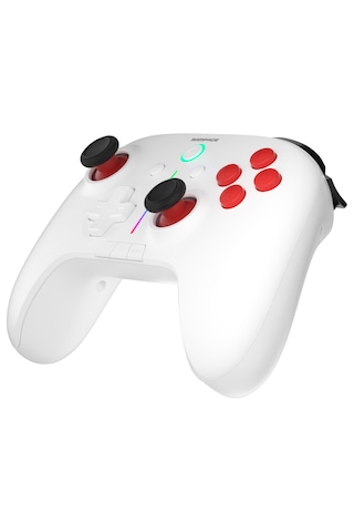 Rampage Hydra Android/PC Uyumlu Kablosuz(Bluetooth & 2.4 Ghz) Oyun Kolu Gamepad - Beyaz