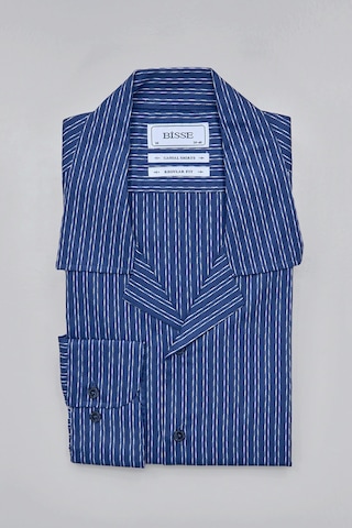 Bisse Regular Fit Apaj Yaka Lacivert Spor Erkek Gömlek Gmczg1722300204 D39 Lacivert