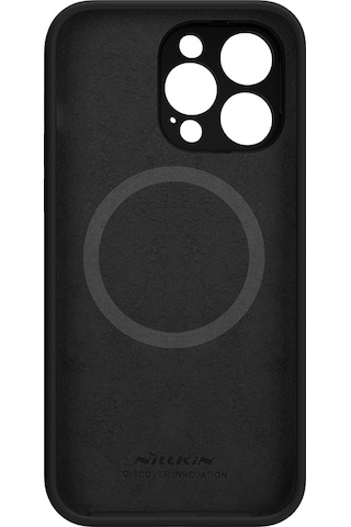 Nillkin Apple Uyumlu iPhone 14 Pro Max Stand Özellikli Lens Koruyuculu Lansman Kılıf Siyah