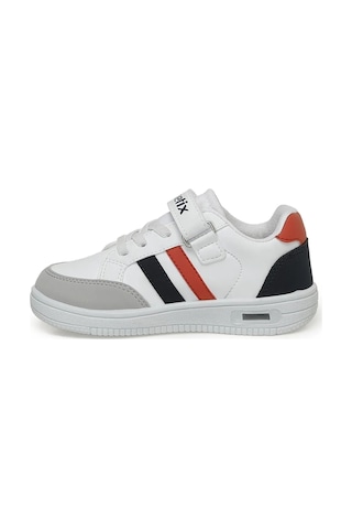 Kinetix Malıbu Pu Boy 3pr Erkek Çocuk Sneaker Beyaz Beyaz