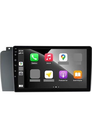 Volvo S60 Android Multimedya Sistemi 4-64 Myway 2005-2010 9"