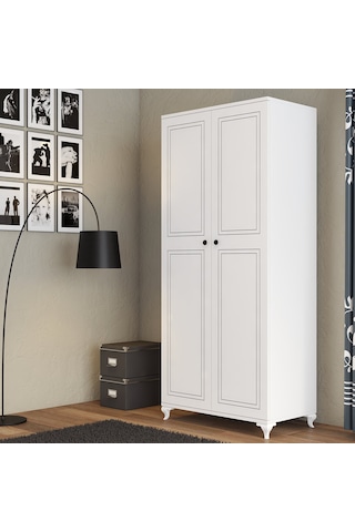 Moxen Mobilya DR1 Askılı Raflı Dolap