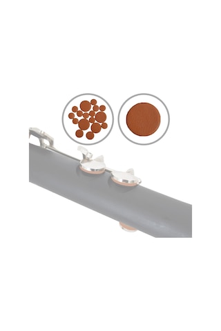 Rigotti Rpc17lb Klarnet Güderi Takımı Kahverengi Deri İtalyan Kalitesi Tam Set