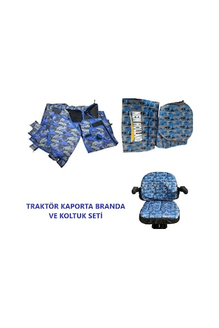 New Holland Td 75 D Tarla Tipi Traktör Kılıfı Branda - Kaporta Kılıfı Ve Koltuk Kılıfı