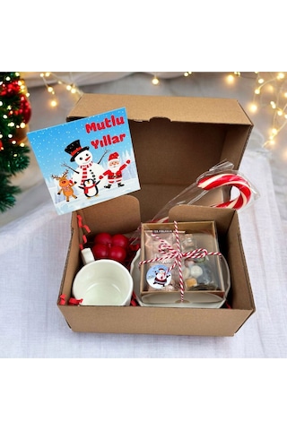 Yılbaşı Hediye Kutusu -yeni Yıl Hediyeliği Kutu