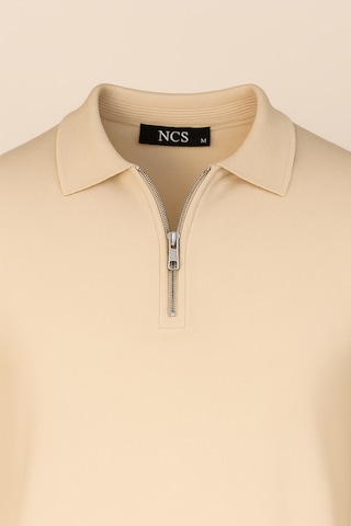 Ncs Jeans Erkek Triko Polo Yaka Bej 3773 Bej