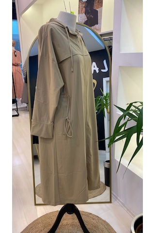 İnvee Kapşonlu Kap 6830 Camal Camal Camel
