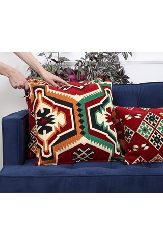 Lorence Home / Esmeli Kilim Kırlent -Urartu