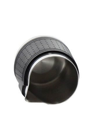 Silikon Süt Köpürtme Sürahi Espresso Kahve Barista Craft Latte Cappuccino Süt Kremi Frother Fincan Sürahi Makinesi Siyah