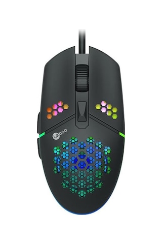 Lenovo Lecoo Ms105 3200 Dpı 6 Tuşlu Kablolu Rgb Led Aydınlatmalı Gaming Oyuncu Mouse Diğer