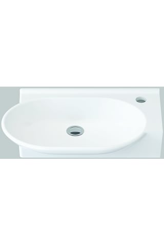 Idevit Tezgah Üstü Myra Mini Lavabo 50CM Sifonsuz