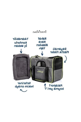 571 Collections Yırtılmaz, Kare Model Taşıma Çantası, 10 Kg Kapasite, Siyah Renk Açık Altın