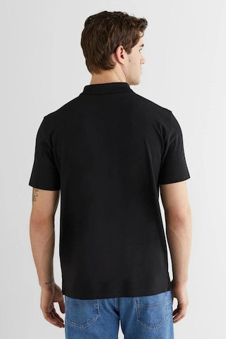 Gant Erkek Siyah Regular Fit Logolu Polo Yaka T-shirt-14834