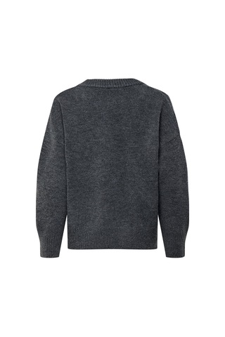 Only Onlmarı Ls Loose V-neck Knt Kadın Gri Kazak - 15360940 Gri