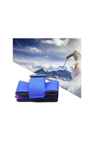 Pazly Suntek Kış Sporları Kayak Yokuş Aşağı İçin Mavi Kayış Mavi