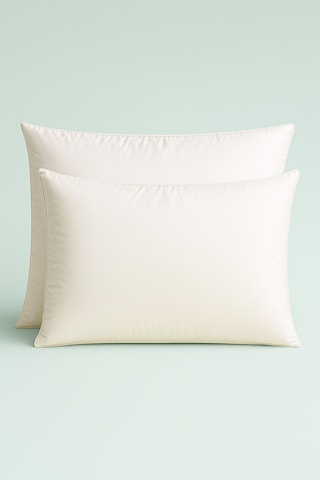 2 Adet Kaz Tüyü Yastık Luna 50x70 %80 Kaz Tüyü %20 Boncuk Elyaf