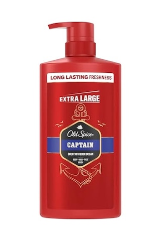 Old Spice Captain 3 Ü 1 Arada Duş Jeli 800 Mililitre Acai Üzümü