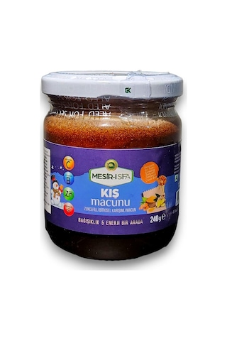Mesiri Şifa Zencefilli Bitkisel Karışımlı Kış Macun 240 Gr