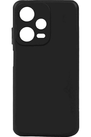 Forzacase Xiaomi Redmi Note 12 Pro Plus Uyumlu Maxim Serisi Mat Silikon Kılıf Siyah