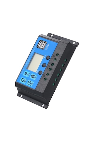 Trendooze 20a Pwm Güneş Şarj Regülatörü - Akıllı Usb Çıkışlı, 12v/24v Otomatik Adaptör