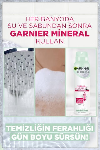 Garnier Mineral Termal Koruma Kadın Deodorant 150 ML