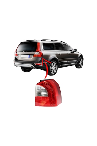 Volvo V70 Xc70 Stop Lambası Sağ Ledli 2008 2013