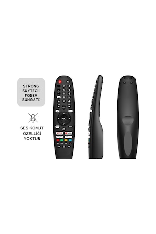Ses Komutsuz Strong Whale Os-sungate-fobem-skytech Lcd Led Tv Kumandası