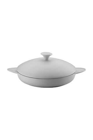 Kütahya Porselen Porflame Porselen 21 CM Kapaklı Tava