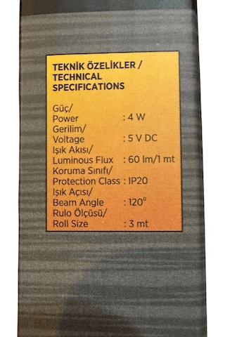 Cata Ct-4566 Tv Rgb Şerit Led Seti Kumandalı 2 Adet