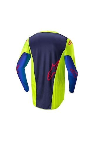 Alpinestars Racer Hoen Kros Motor Jerseyi Sarı Mavi Kırmızı