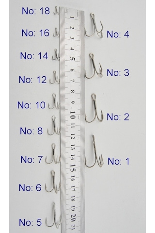 Protackle Üçlü Iğne - Siyah Nikel - Paket