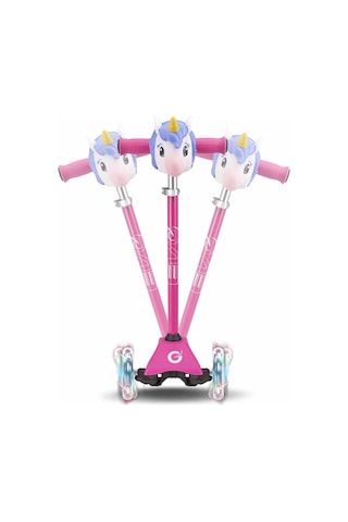 Evo Scooter 3tkr Unicorn Işıklı Pmb -sun Pembe