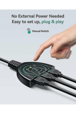 Hdmi Switcher Gana, Hdmi Switcher, 3'ü 1 Arada Hdmi Splitter