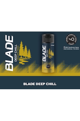 Blade Deep Chill Erkek Deodorant 150 ML
