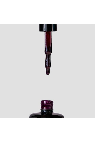 Glamour By Mia 131 Simli Bordo Rengi Kalıcı Oje 15 Ml Hema Free Tpo Free Mor