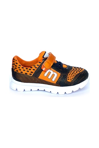 Mnpc Unisex Laci-Turuncu Ortopedik Destekli Çocuk Spor Ayakk-Lacivert (428554302)