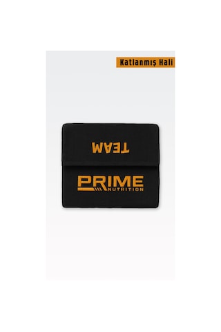 Prime Nutrition Team 30x100 Siyah Havlu Siyah - Turuncu