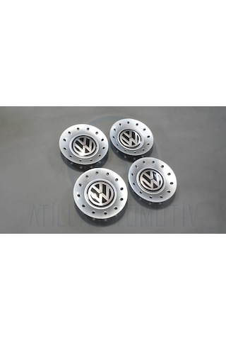 4 X Vw Golf 4 1998-2004 Çelik Jant Göbeği - Kapağı 164mm