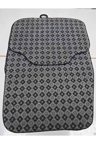 Porshe Kaymaz Taban Dekor Oto Halı Paspas Üniversal Her Araca Uyumlu Kumaş Anahtarlık Hediyeli