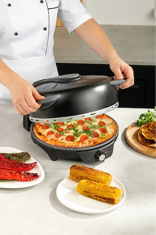 Homend Közy °400 Pizza Pide Lahmacun ve Sebze Közleme Makinesi