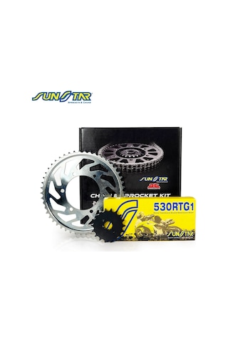 Zincir Dişli Seti Honda Cbr Rr 1000cc Zincir: Sunstar 530rtg1 Gold-116 Ön: Jt 16t Arka: Sunstar 42t 2008-2016