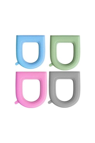 Ulzyvf 4 Adet Yeniden Kullanılabilir Eva Tuvalet Kılıfı - Yumuşak, Isıtıcı, Taşınabilir Ve Konforlu Diğer