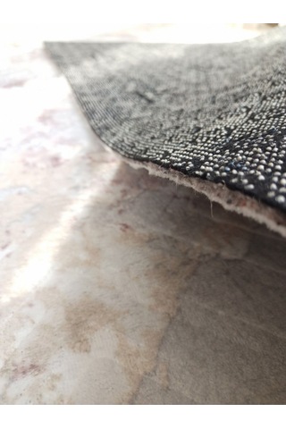 Aslan Home Mürdüm Desenli Yıkanabilir Kaymaz Taban Dört Mevsimlik Salon, Banyo, Balkon, Genç Odası Kesme Yolluk Mürdüm